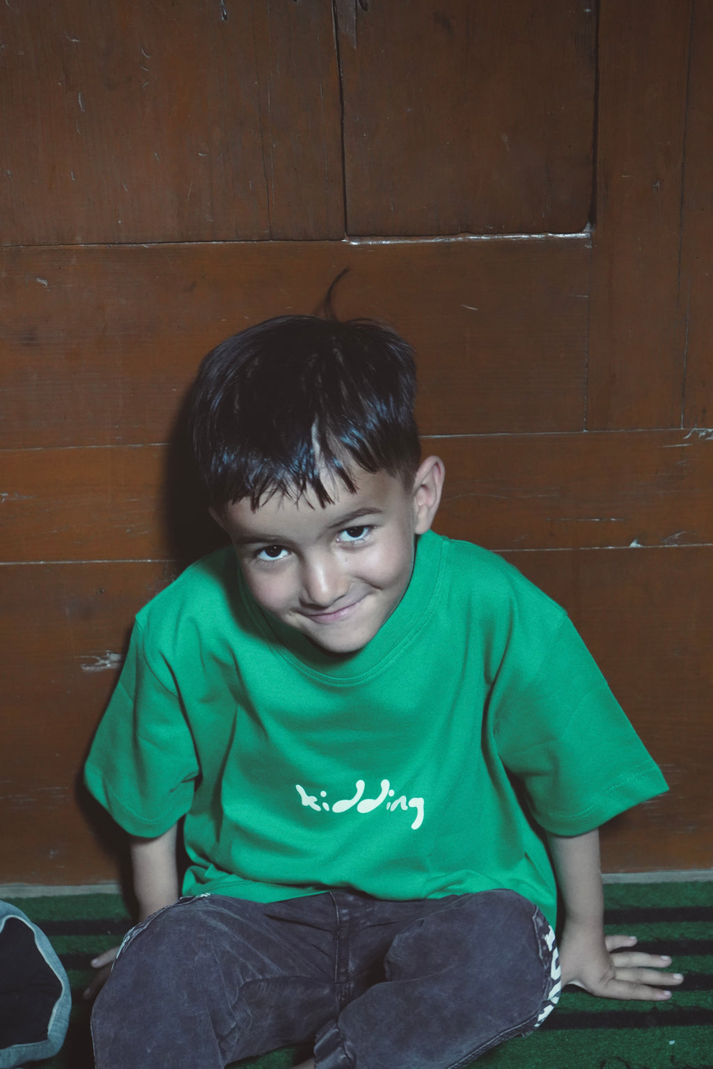 Kidding Essentials Tee – Green